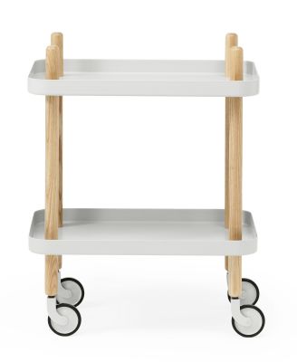 Block Table Servierwagen Normann Copenhagen Hell grau